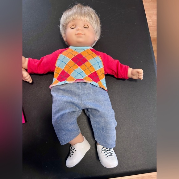 American Girl dolls twins boy/girl w/clothes lot of 10 bitty baby blonde haired - Picture 4 of 11